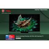 TCL 65Q9BK 65 Inch Mini LED 144Hz TV