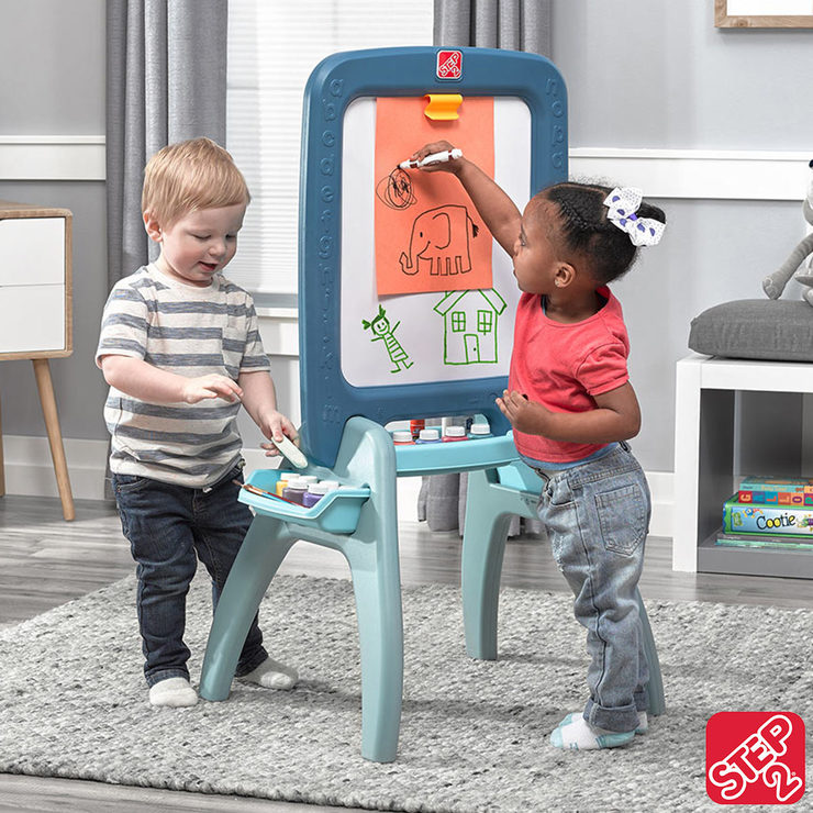 step2 jumbo art easel for kids