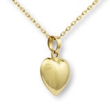 14ct Yellow Gold Heart Pendant