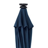 Activa ProShade 10ft 3 05m Aluminium Market 40 LED Umbrella In Indigo