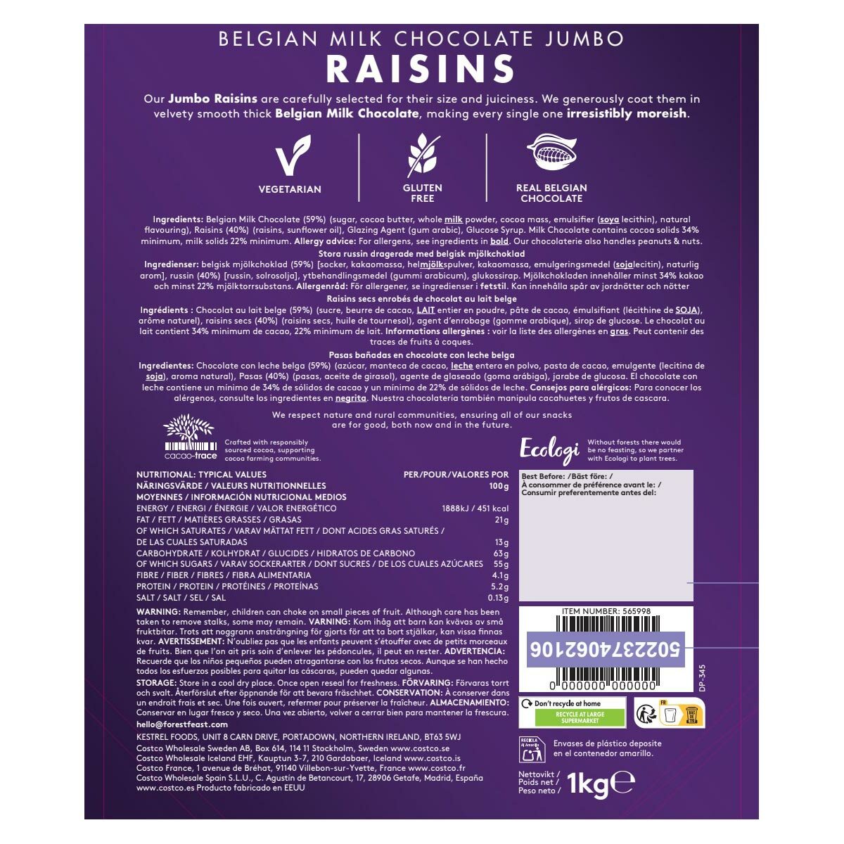 Nutritional Information Nutritional Information