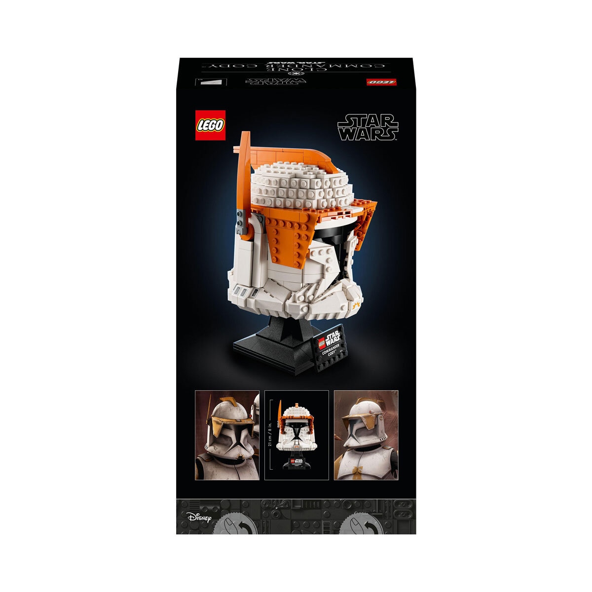 Buy LEGO Star Wars Clone Commander Cody Helmet Back of Box Image at Costco.co.uk