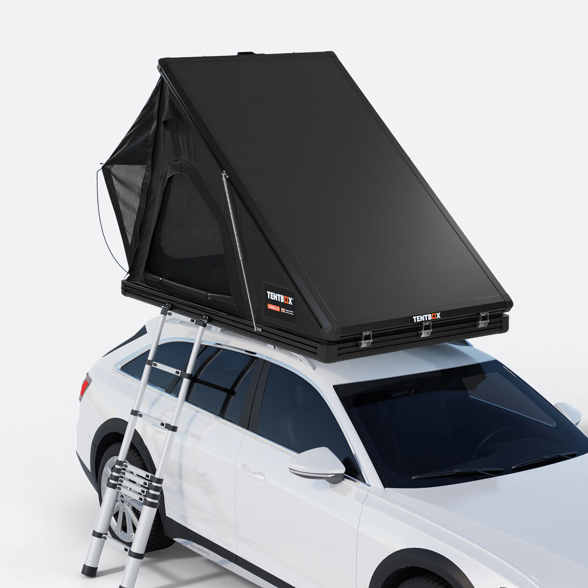 TentBox Cargo Bundle - Includes TentBox Cargo 2.0 in Midnight Grey & Cargo 2.0 Tunnel Awning (one size)