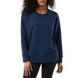 35 Degrees Ladies Sueded Tech Crewneck