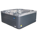 Miami Spas Venus 75-Jet 6 Person Hot Tub in Odyssey Grey - Delivered and Installed