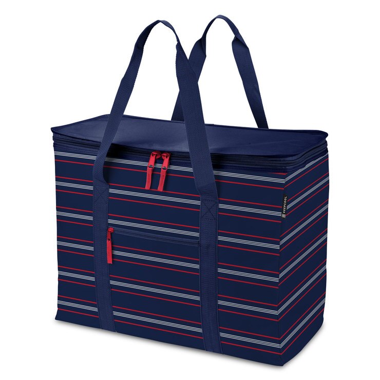 Keep Cool Rectangular Soft Cooler Bag Dark Blue Costco UK