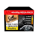 Sheba Poultry Selection Cat Food, 40 x 85g