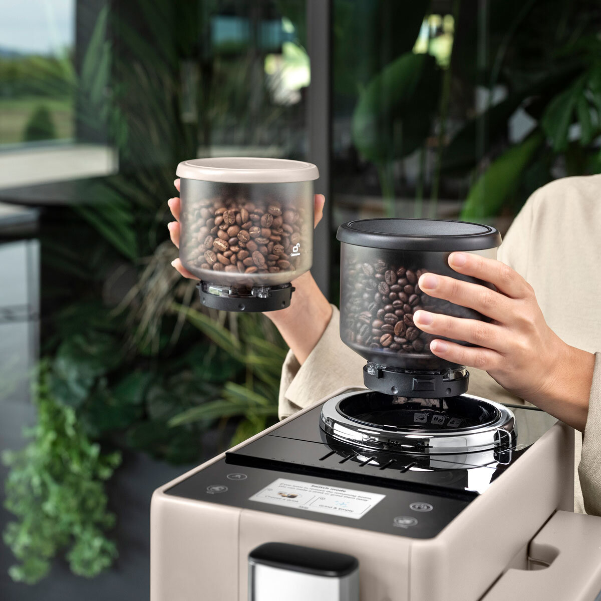 DeLonghi Rivelia Coffee Machine Lifestyle Image