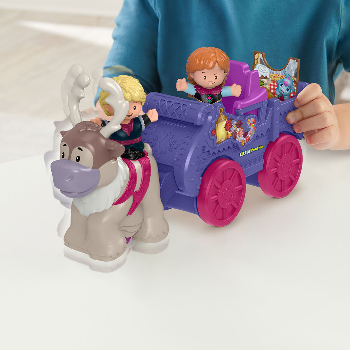 Buy Fisher Price Little People Vehicle Set Frozen Lifestyle Image at Costco.co.uk