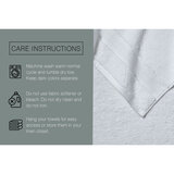 Grandeur 100% Hygro Cotton Bath Sheets, Pack of 2 in White