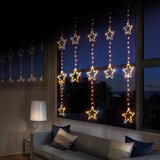 Buy 312 LED Curtain Lights Lifestyle Image at Costco.co.uk