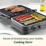 Cuisinart Grill & Griddle Lifestyle Image with text