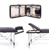Dezac Professional Massage Chair illustrating its ease of transportation
