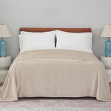 Berkshire LuxeLoft Blanket 249 x 234 cm, Taupe