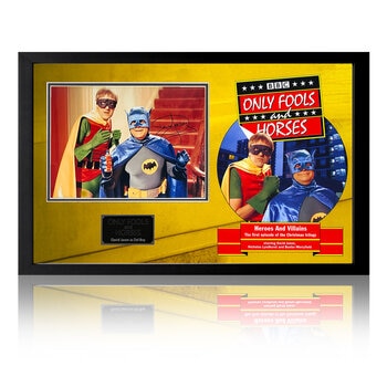 David Jason Signed Only Fools & Horses, displayed in Iconic Frame