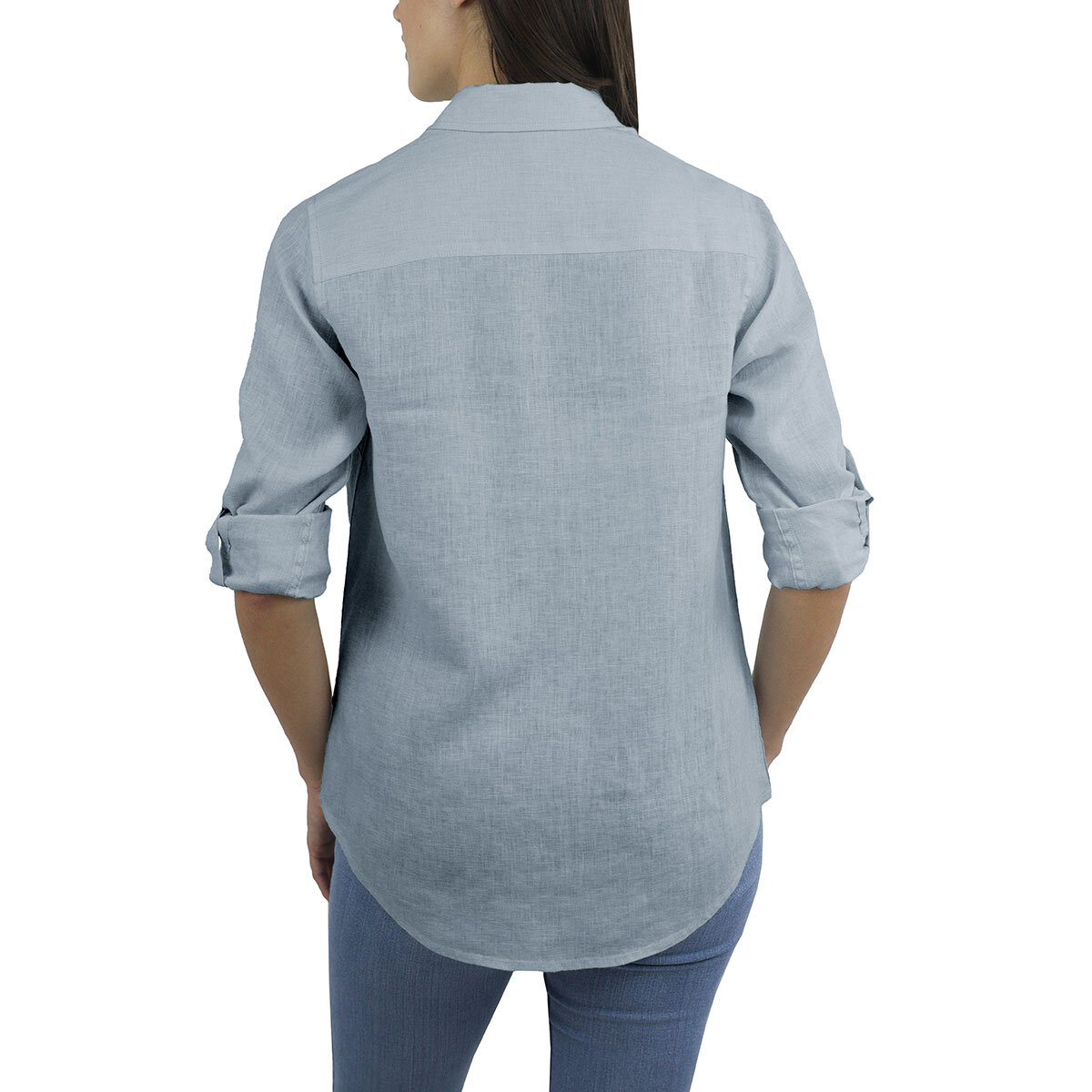 Jachs Ladies Linen Long Sleeve Shirt