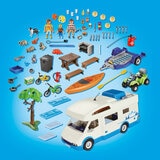 PLAYMOBIL Family Fun Camping Adventure (4+ Years)