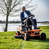 YardForce ProRider E559 56V Ride-On Lawn Mower 