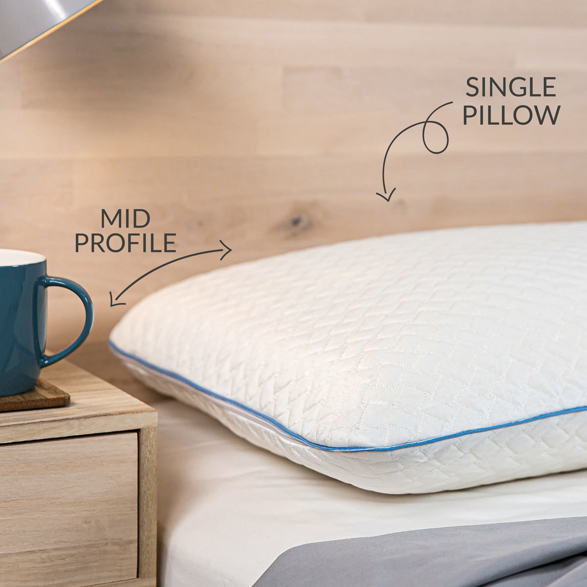 snuggledown bliss memory foam pillow