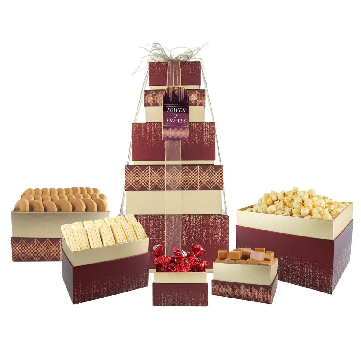 Festive Tower of Treats in 2 Designs