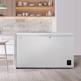 Hisense FC571D4AWLYE, 372L High Capacity Chest Freezer, E Rated in White