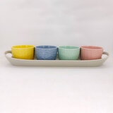 Bico Stoneware Bowl Set, 5 Piece