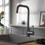 Deva Ashworth Kitchen Sink Mixer Tap In Matte Black, Model ASH104BK