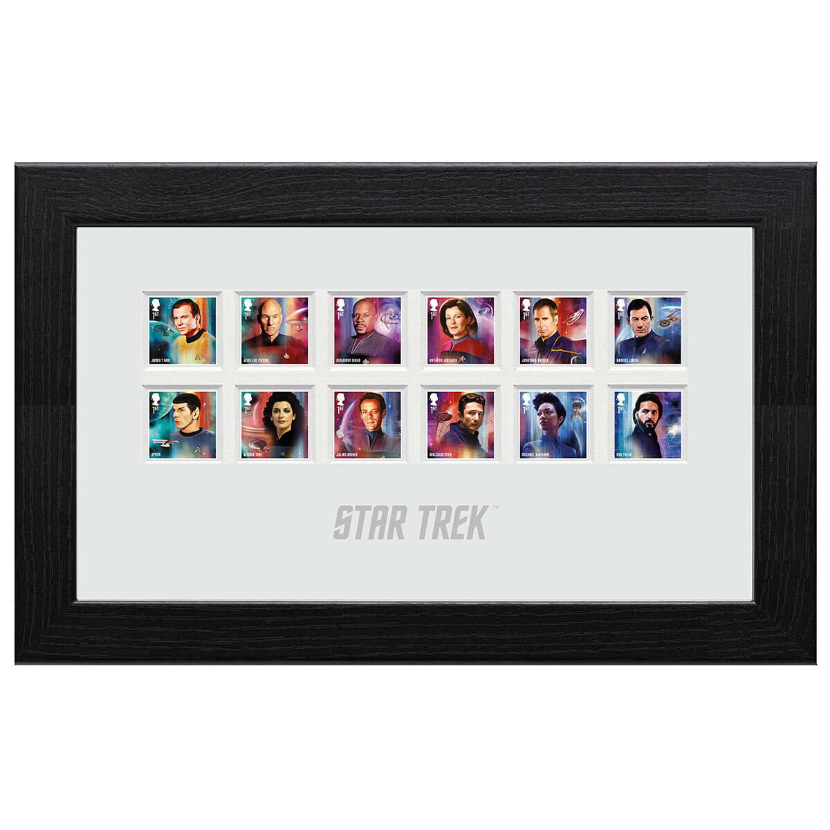 Star Trek Framed Stamp