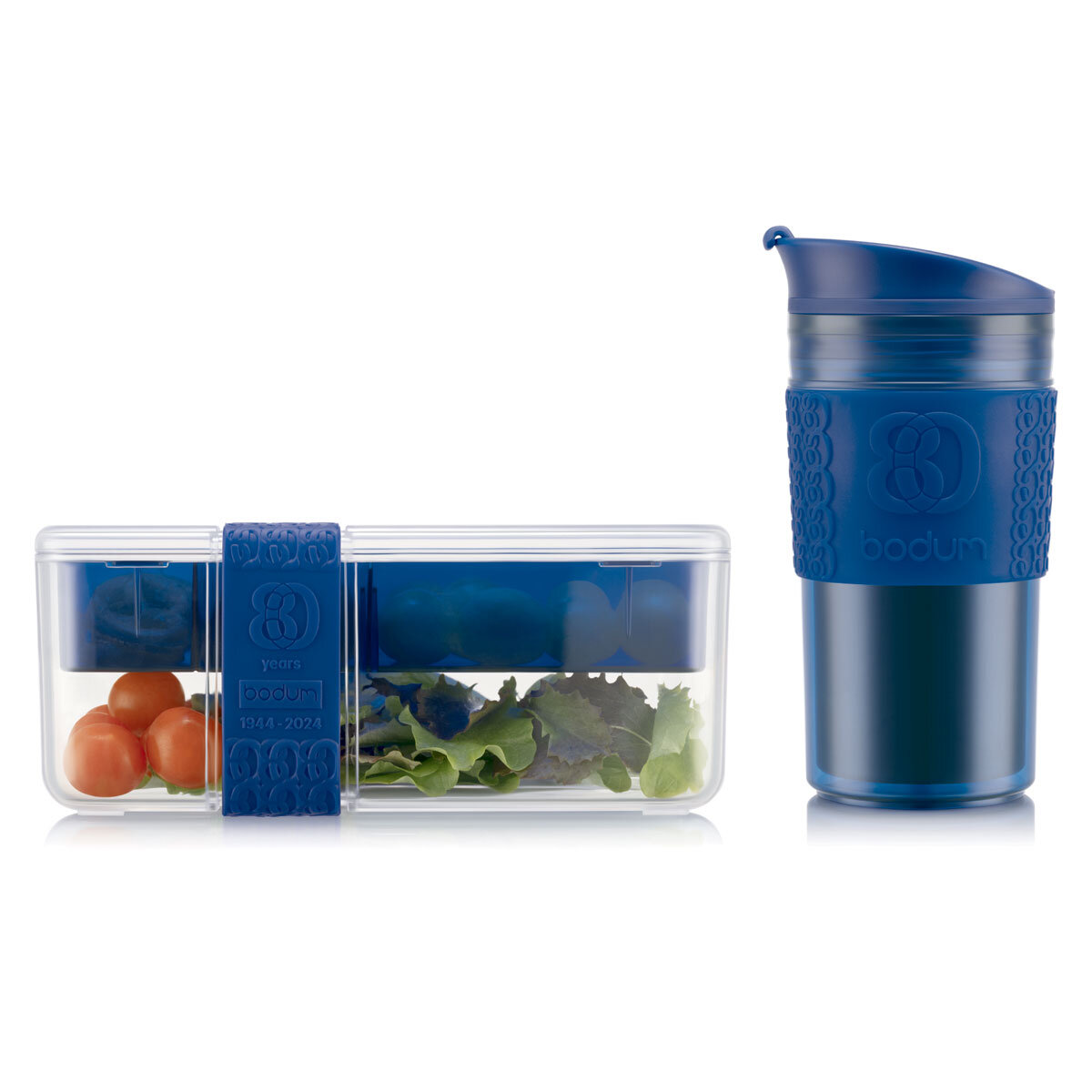 Bodum Lunch Box & Travel Mug (0.35L) Set - Blue