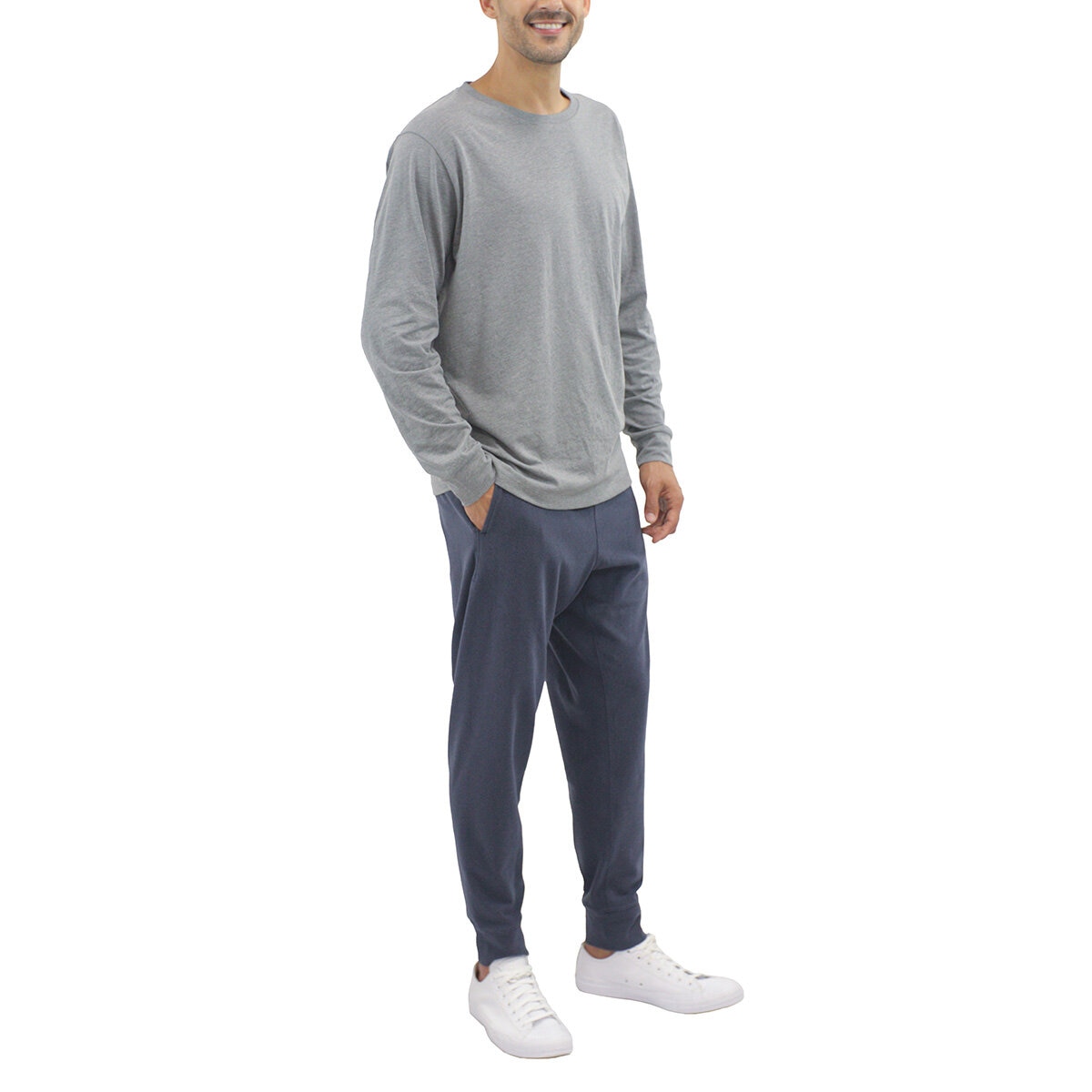 Jachs Men's Lounge Set in Grey