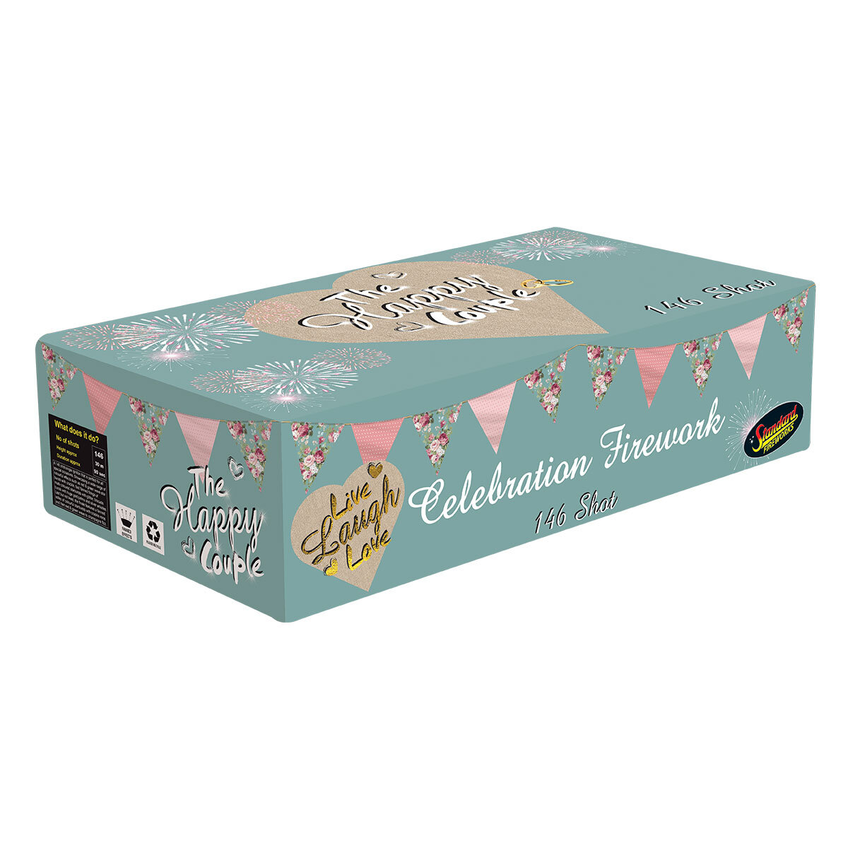 Celebration cake box of Fireworks