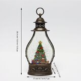 Holiday Scene Lantern In Christmas Tree Scene dimensions