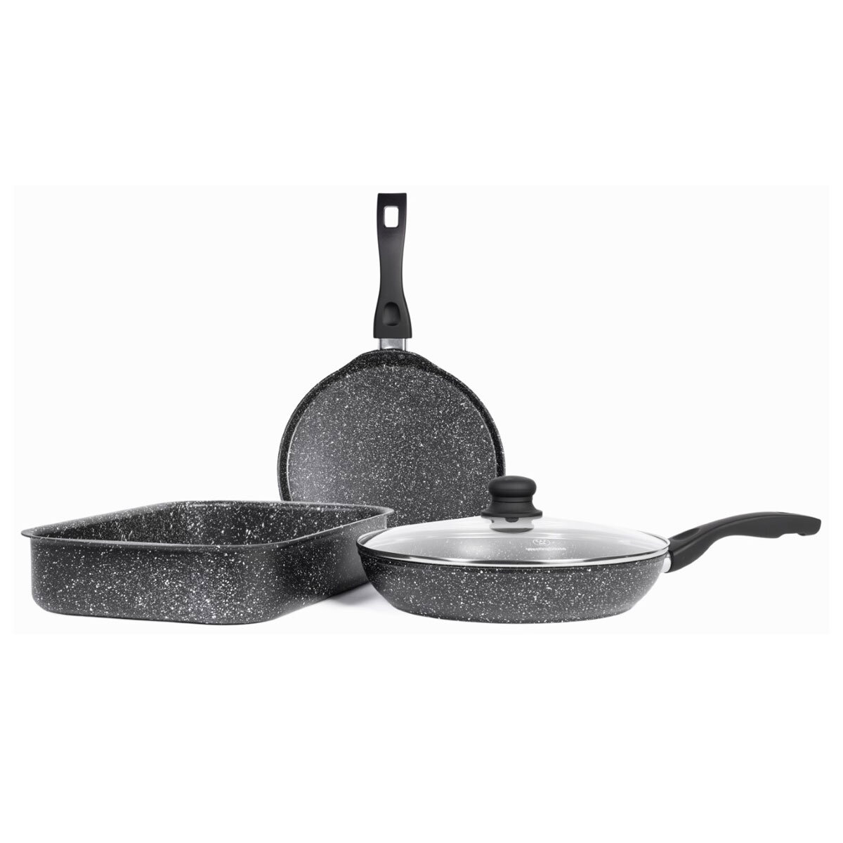 Westinghouse Multi-Cookware for Microwave Pans, 3-Piece Set