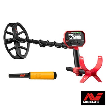 Minelab Vanquish 340 Metal Detector Bundle - Includes Pro-Find 35 Pinpointer