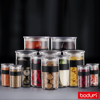 Bodum PRESSO 12 Storage Jars with Lids