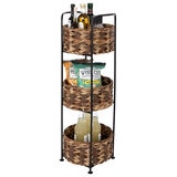 Seville Classics 3 Tier Storage Baskets