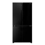 Hisense RQ768N4GBE, Multi Door Fridge Freezer, E Rated in Black