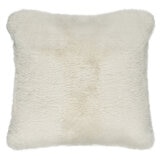 Mon Chateau Ultra luxe Faux Fur Pillow in Ivory