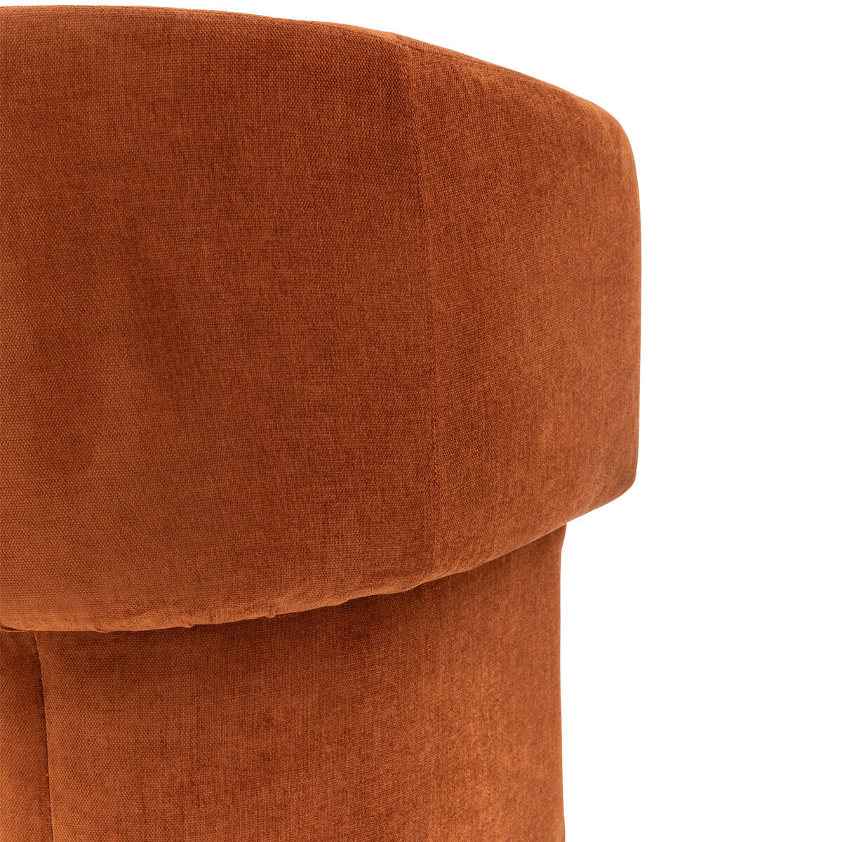 Gallery Holm Rust Fabric Dining Chair