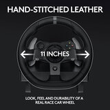 Logitech Steering Wheel, hand stitched leather