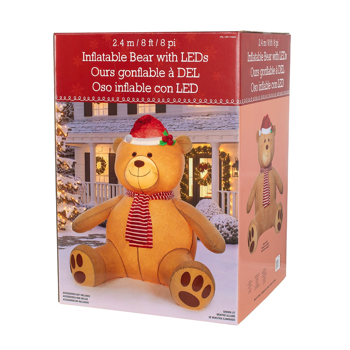 Buy 8ft Inflatable Bear Box Image at costco.co.uk