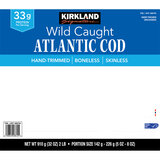 Kirkland Signature MSC Cod Fillets, 910g