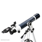 Celestron Omni AZ102 Refractor Telescope with Smartphone Adapter