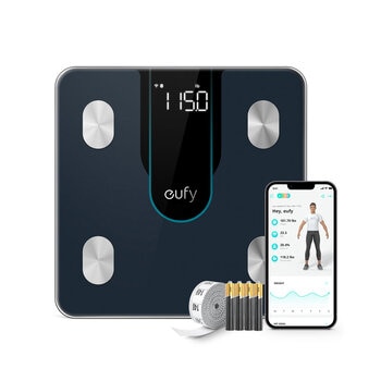 Eufy Smart Scale P2 Digital Body Scale in Black Eufy Smart Scale P2 Digital Body Scale in Black