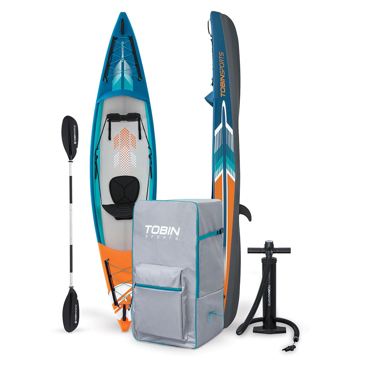 Tobin Sports Breakwater 12ft (3.6m) Pro X1 Inflatable Drop Stitch Inflatable Kayak Set Tobin Sports Breakwater 12ft (3.6m) Pro X1 Inflatable Drop Stitch Inflatable Kayak Set