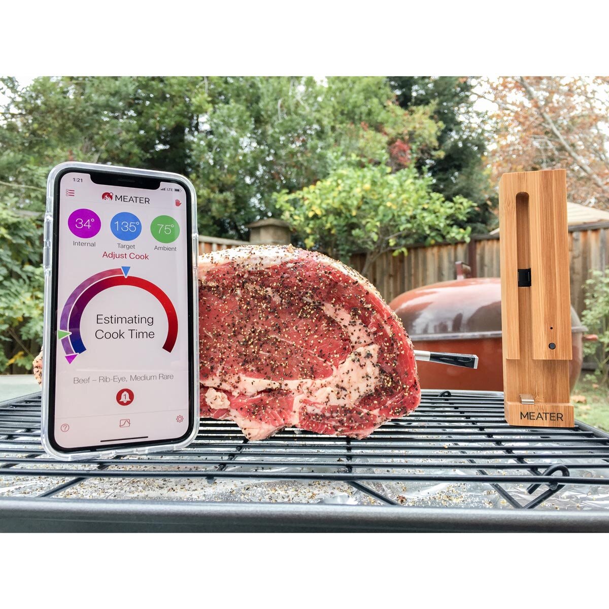 Meater Plus Wireless Smart Meat Thermometer Long Range with