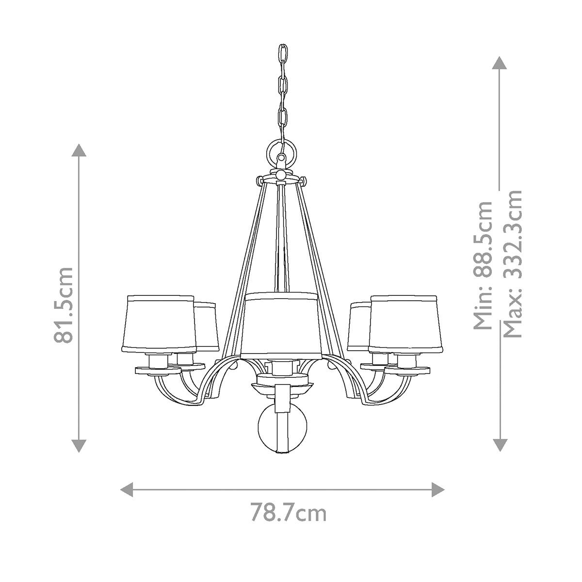 line drawing of light