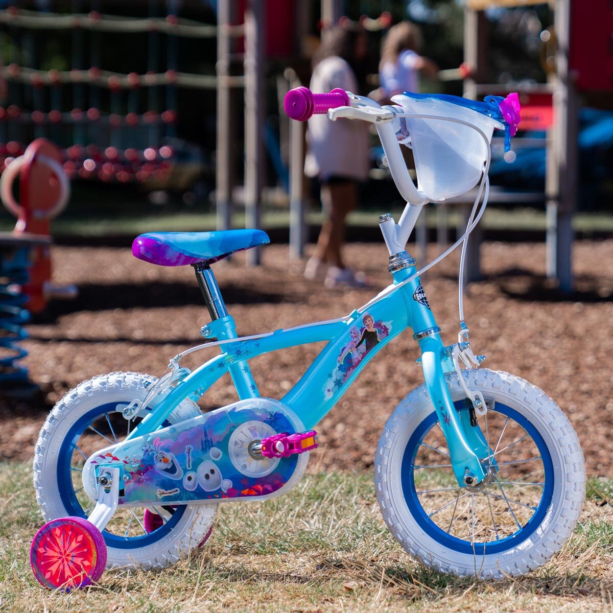 Huffy Disney Frozen BMX Bike 12" Wheel (8" Frame) in Sky Blue