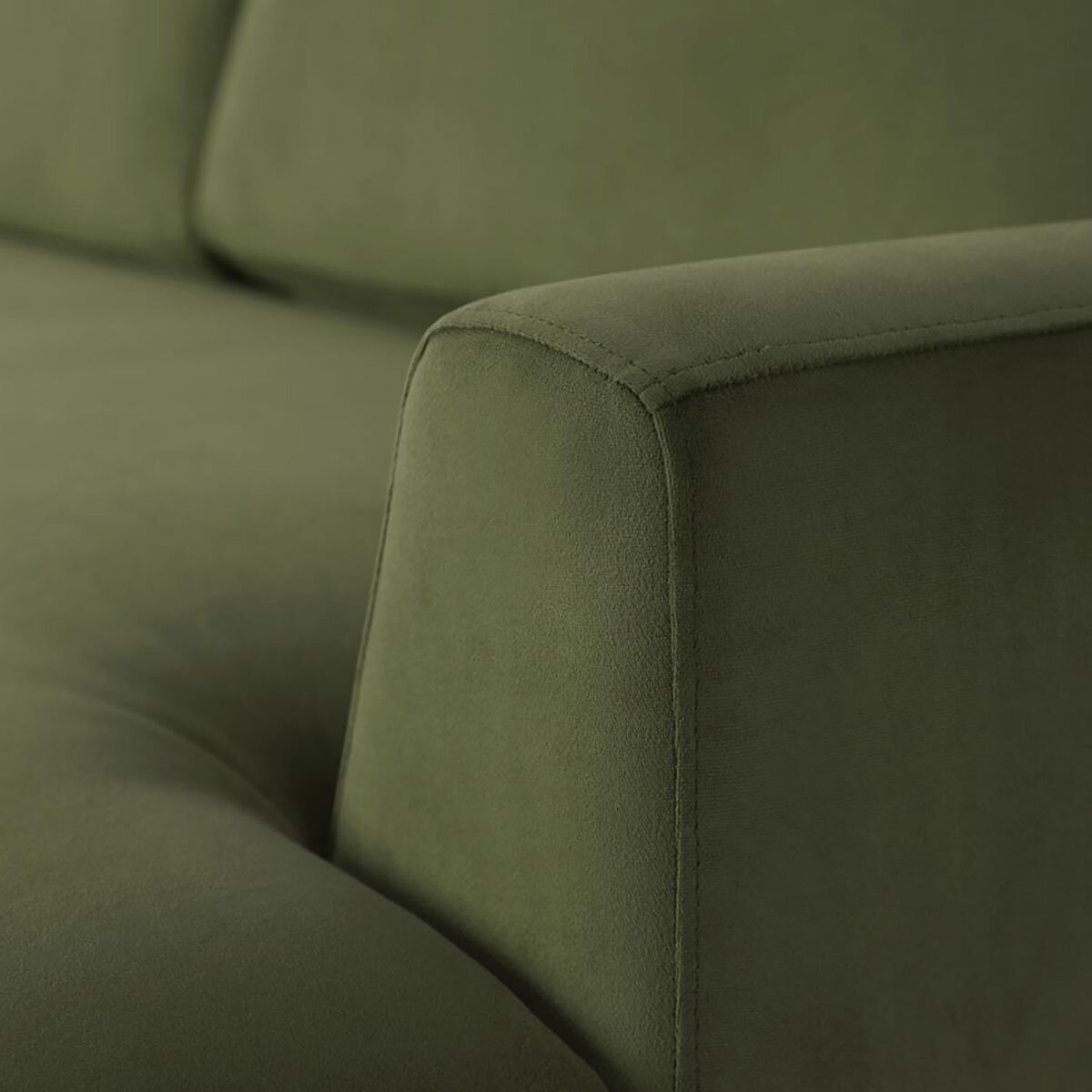 Swyft Model 05 Green Velvet 2 Seater Sofa