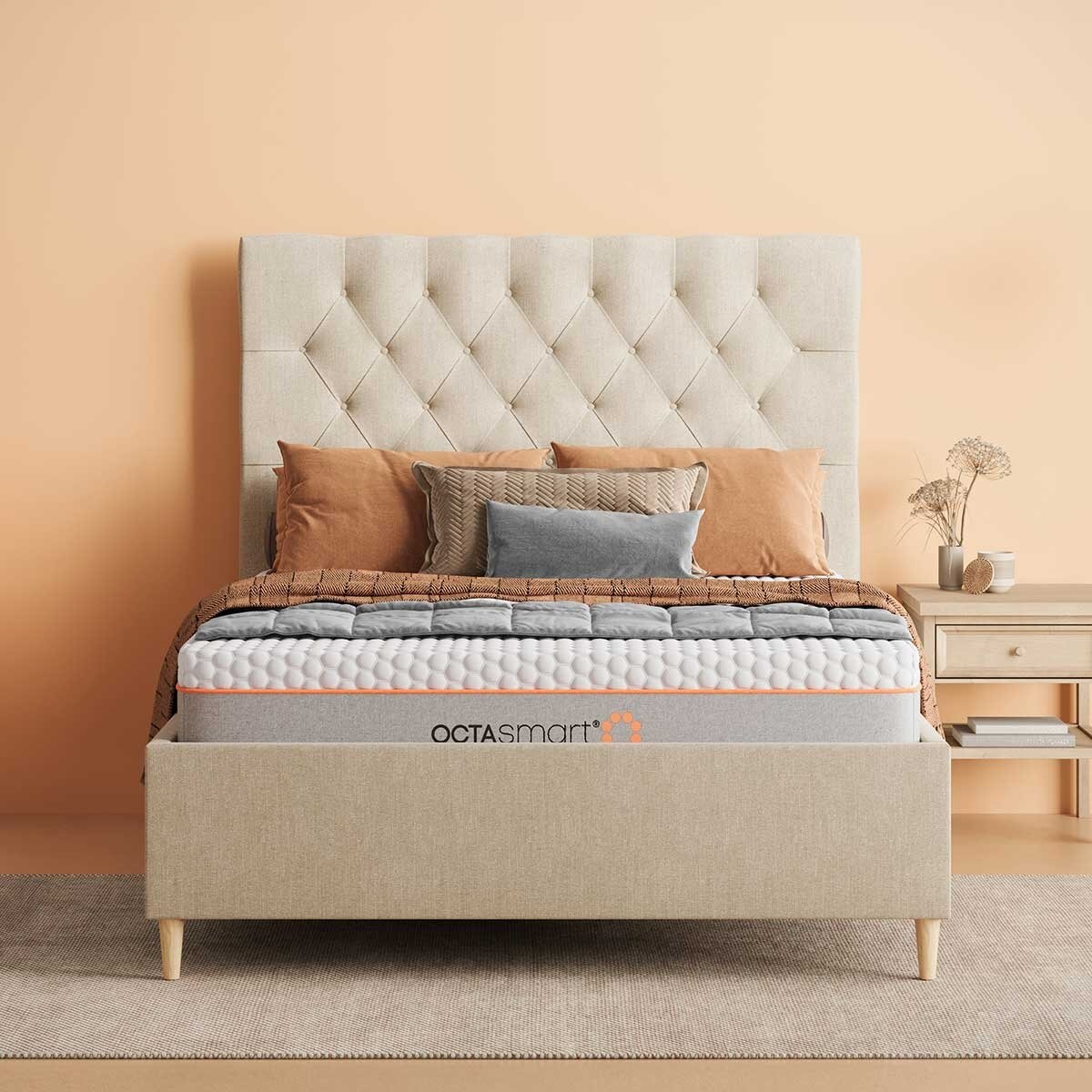 Dormeo Octasmart Rolled Hybrid Mattress in 4 Sizes Dormeo Octasmart Rolled Hybrid Mattress in 4 Sizes